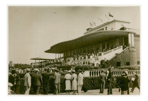 Montevideo Hipódromo De Maroñas Año 1941 - Lámina 45x30 Cm. 0