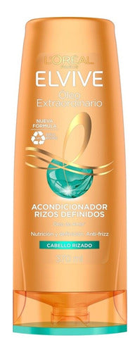 Elvive Acondicionador Oleo Extraordinario Rizos 370 ml 0