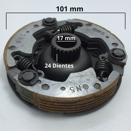 Embrague Centrifugo Zanella Zb 110 Original Ceg 1