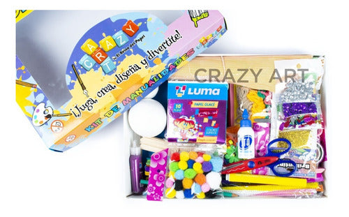 Kit De Arte Manualidades Para Niños En Caja 1