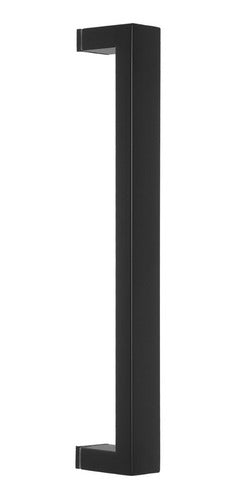 Rectangular Simple Stainless Steel Black Door Handle 700mm - Bronzen 0