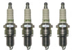 NGK Spark Plug Cable Kit + Spark Plugs for Chevrolet Celta 1.4 8v 2