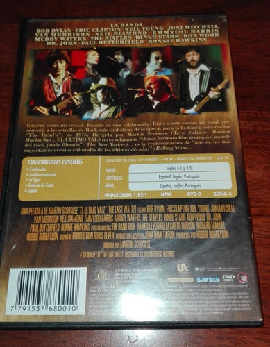 The Last Waltz - Dvd Original 2