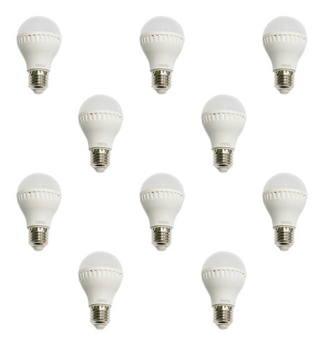 Box of 10 LED Bulbs 5W E27 12V 12 Volts for Battery Use 0