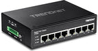 TRENDnet 8 Port Hardened Industrial Unmanaged Gigabit 0