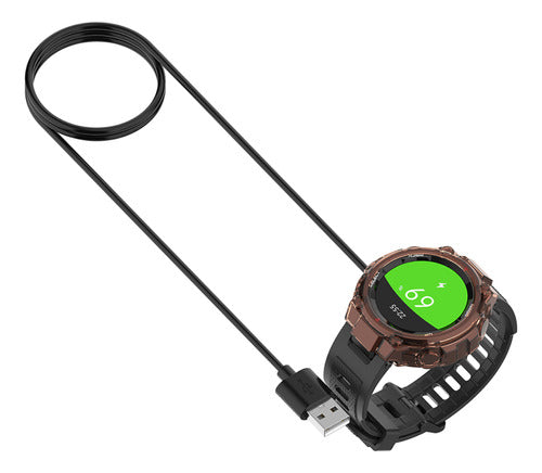 Carregador Cabo Usb Amazfit T-rex, Gtr 42mm, Gtr47mm, Gts 5