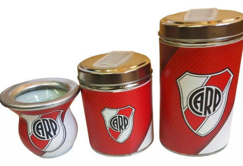 Pack Matero River Plate Mate Acrylic Covered + 2 Containers 0