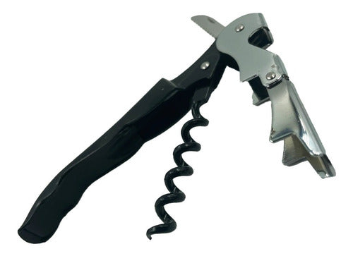 Corkscrew Saca Corcho Destapador 2 Tiempos X3 Sacacorchos Vino Resto 1