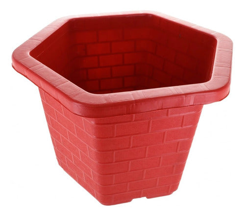 Haixing Hexagonal Plastic Planter 0