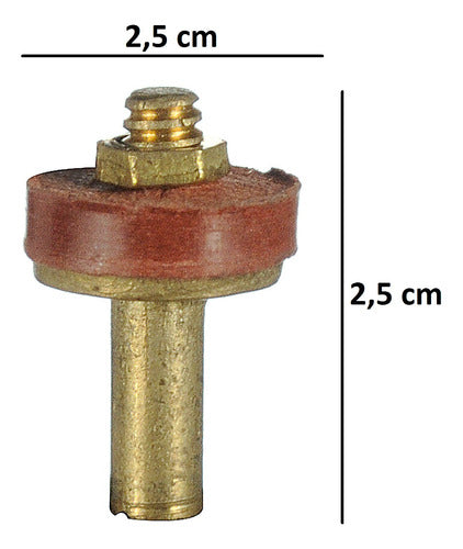 VML Valve Bronzed with Fiber 1 Inch Pack of 10 Units 1