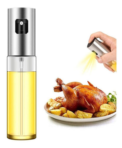 Home Love Oil Sprayer - Glass and Stainless Steel Condiment Spray Bottle 2