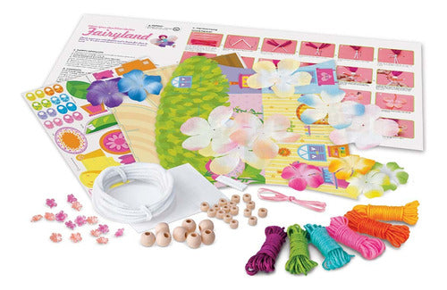 4M Fairyland Create Your Own Fairy Dolls with Threads and Accessories 1