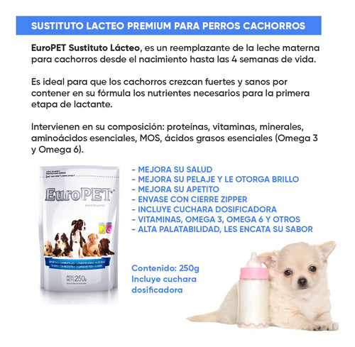 Europet Puppy Dog Milk Substitute (250g) X 5 Units 1