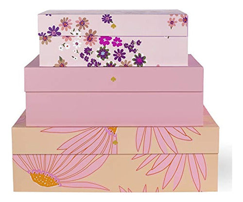 Kate Spade New York Cajas De Almacenamiento Decorativas Con 0