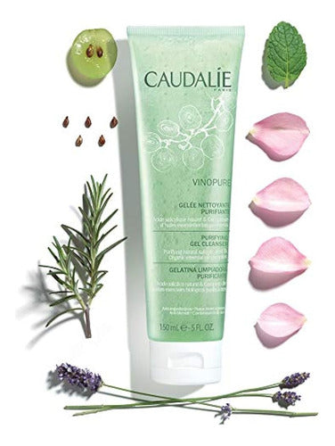 Caudalie Vinopure Gel Limpiador Purificador De Poros Con Ácido Salicílico Natural 2