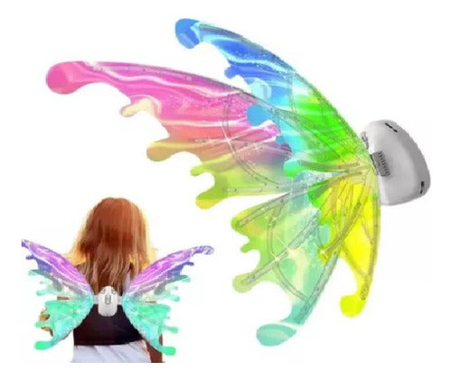 Chogori Mechanical Butterfly Wings with Multicolor LED Lights 0