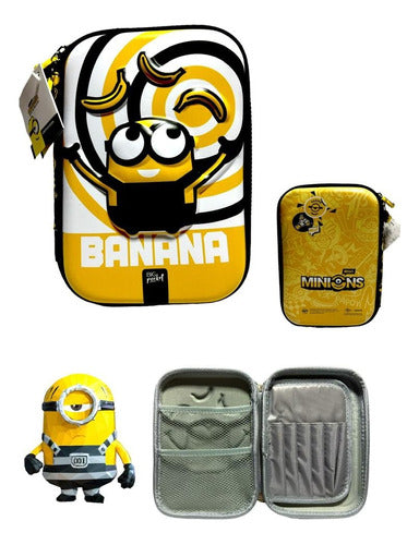 Hard Case Pencil Case 1 Level The Minions Movie Banana 2