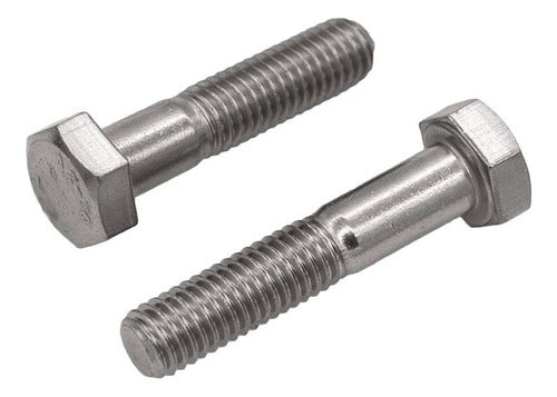 Tornillo Bulon Cabeza Hexa Galvanizado 3/16-24h 1.1/2'' X50 0