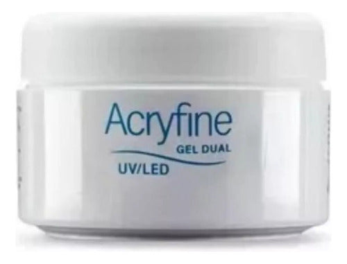 Acryfine Dual Gel 30g UV / LED - Ultra White 0