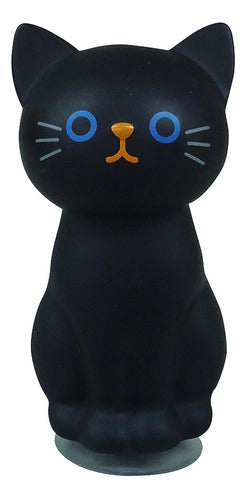 Meiho Cat Black Toothbrush Stand ME185 0