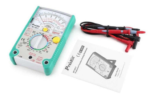 Pro'sKit Multimetro Analogico Tester Aguja MT2017 Profesional 1