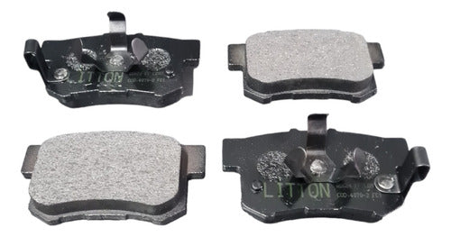 Litton Rear Brake Pads for Honda CRV 2012 2013 2014 2015 2016 1