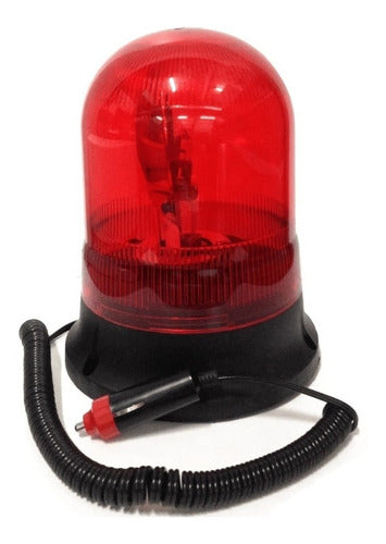 Web-Car Rotating Beacon with Magnet + Cigarette Lighter Plug 24V 0