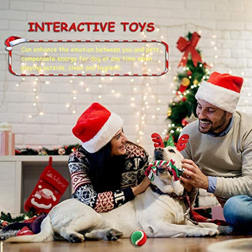 Petuol Christmas Dog Toys, 5pcs Set of Christmas Toys 1