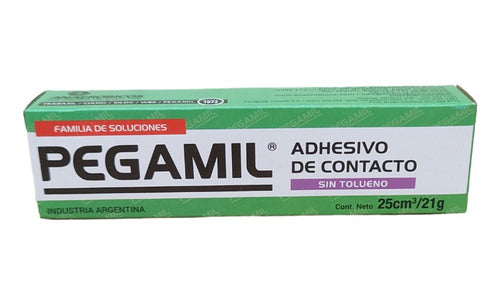 Pegamil Contact Adhesive Without Toluene 25cm Pack of 6 0