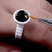 Kit Eyelash Brush Swab Patch Tape Glue Ring Holder Set 8