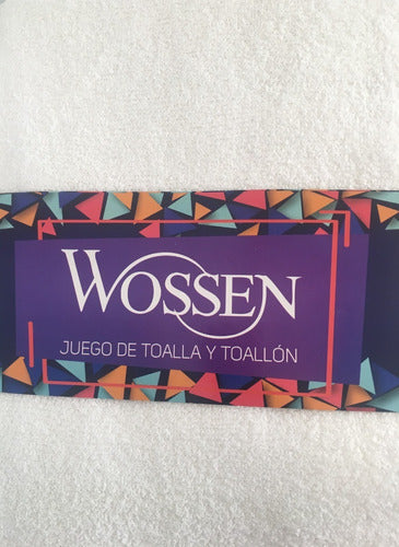 Wossen 6-Piece Economical Towel and Bath Sheet Set 320g/m2 4