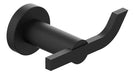 Hidromet Black Finish Bathroom Accessory Hook 0