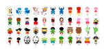 Pack 150 Plantllas Muñecos De Apego Personajes Kit Sublimar 4