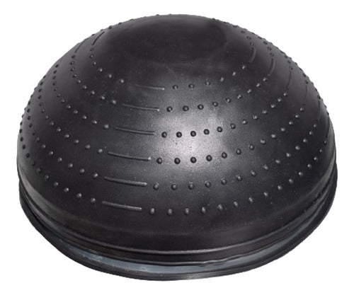 Bosu Semi Esfera PVC Resistente Con Base Solida 50 Cm Attesa 0