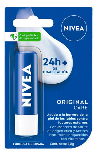 Nivea Lip Balm Original Care Moisturizing Balm 0