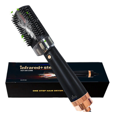 Mania-Electronic Premium Quality Infrared Straightener Dryer Brush 0