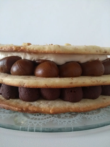 Torta Sableé Con Ganache De Chocolate 2