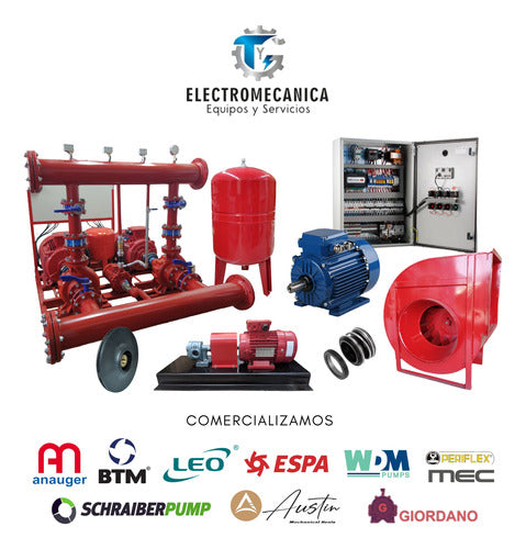 TYG Electromecanica Sello Mecanico Af-14l Carbon / Ceramica / Nbr / Inoxidable 3