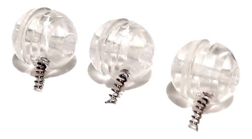 Paraf Crystal Spherical Buoys 12mm x 3 Units 0