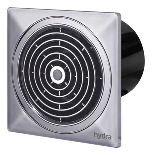 Extractor De Aire Baño Cocina Cromo 100mm Hydra 80m3/hora 0