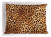 Lunarable Animal Print Pillow Sham, Wild Animal Leopard Skin 0