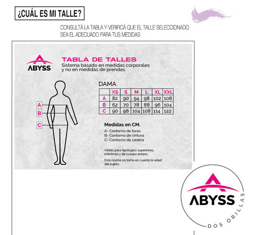 Abyss Campera Mujer Deportiva Frisada Elastizada Puños Con Miton 3