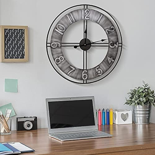 Sorbus Large Decorative Wall Clock, 24" for Kitchen 3