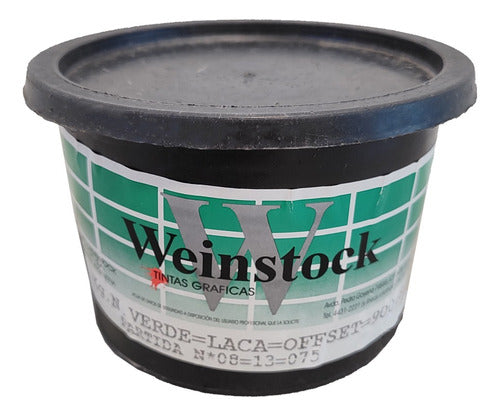 Weinstock 90048 1 Kg Green Lacquer Ink 0