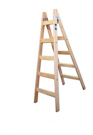 RyF Salinga Wooden Ladder with 7 Steps - Painter Model 1