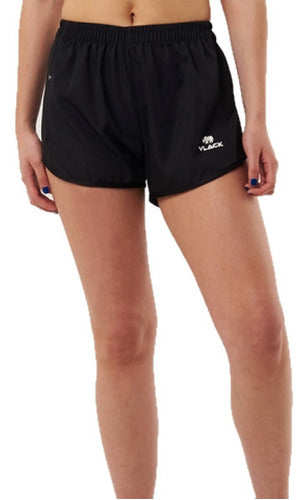 Sporty Girls' Plain Shorts Vlack Justina Black 0