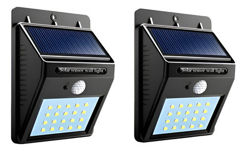 Css® Solar Outdoor LED Motion Sensor Light X2 Units 0