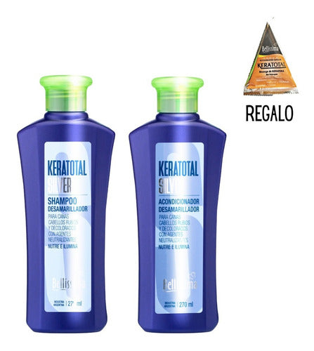 Bellissima Keratotal Silver Shampoo + Conditioner Kit 0