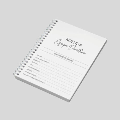 Agenda Equipo Directivo Personalizable Ramos Mejia 1