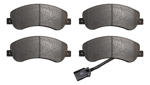 Bosch VW Amarok Brake Pad Set with Sensor 698176-BH/A 0